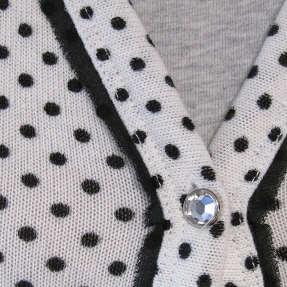 NWT Minnie Rocks The Dots Cardigan Sweater XS - Picture 2 of 8